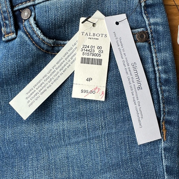 Talbots Flawless Petite Slim Ankle Jeans - Picture 3 of 5